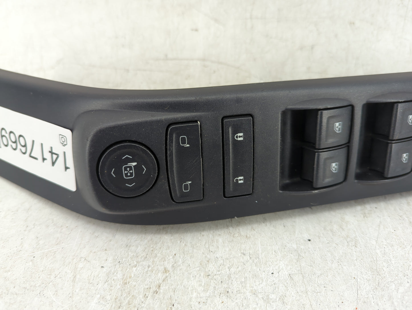 2014-2019 Chevrolet Silverado 1500 Master Power Window Switch Replacement Driver Side Left P/N:B067EA09 Fits OEM Used Auto P