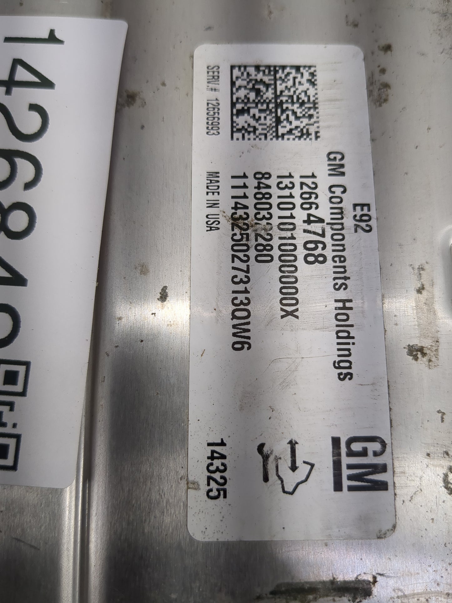 2014-2016 Chevrolet Silverado 1500 PCM Engine Control Computer ECU ECM PCU OEM P/N:12664768 Fits Fits 2014 2015 2016 OEM Use