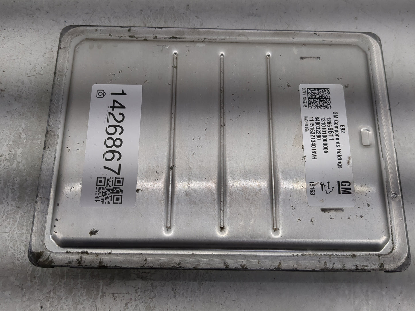 2014-2016 Chevrolet Silverado 1500 PCM Engine Control Computer ECU ECM PCU OEM P/N:848032280 12669611 Fits Fits 2014 2015 20