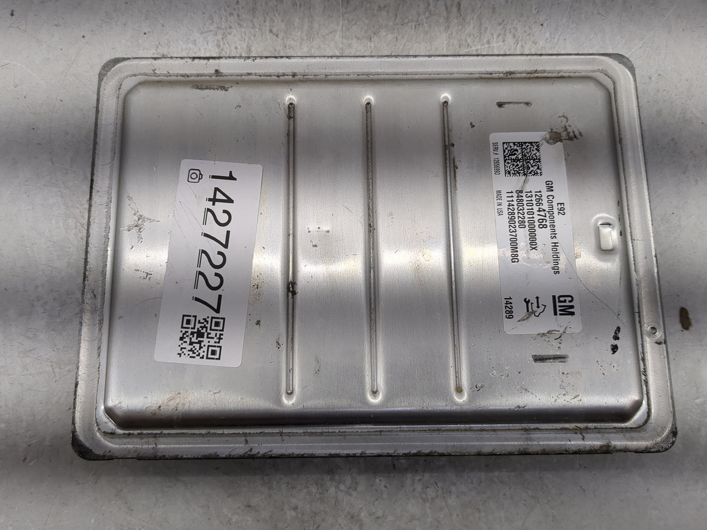 2014-2016 Chevrolet Silverado 1500 PCM Engine Control Computer ECU ECM PCU OEM P/N:12664768 Fits Fits 2014 2015 2016 OEM Use