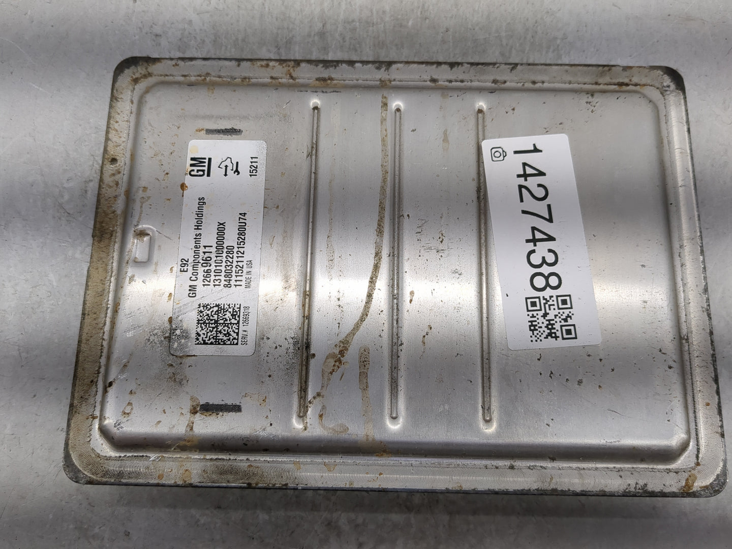2014-2016 Chevrolet Silverado 1500 PCM Engine Control Computer ECU ECM PCU OEM P/N:12669611 12669318 Fits Fits 2014 2015 201