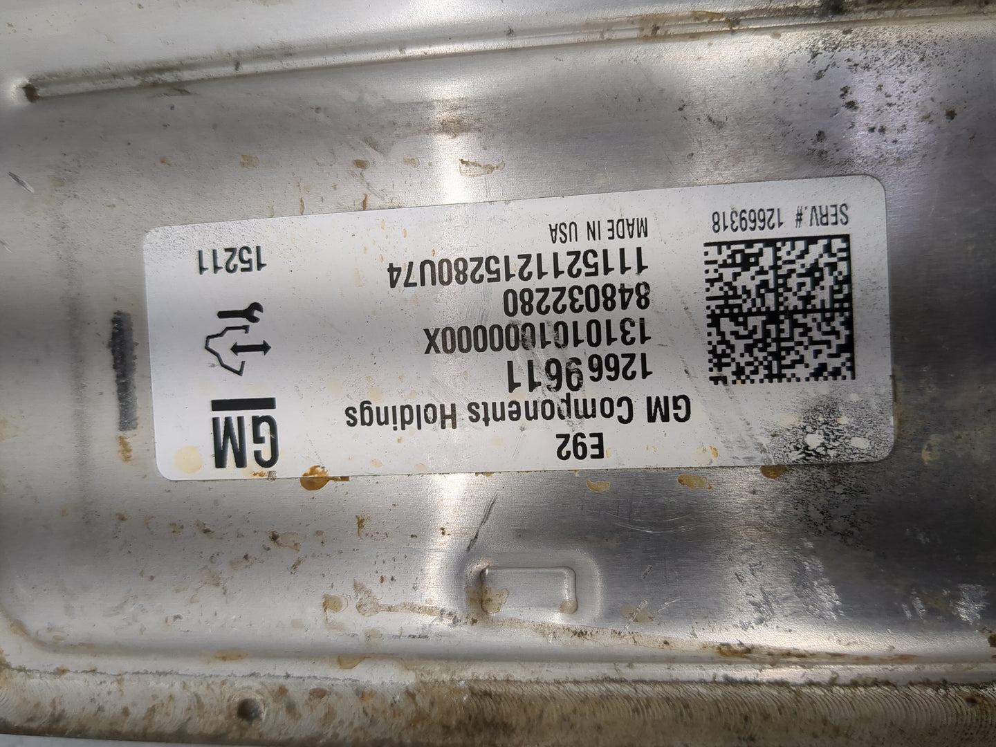 2014-2016 Chevrolet Silverado 1500 PCM Engine Control Computer ECU ECM PCU OEM P/N:12669611 12669318 Fits Fits 2014 2015 201