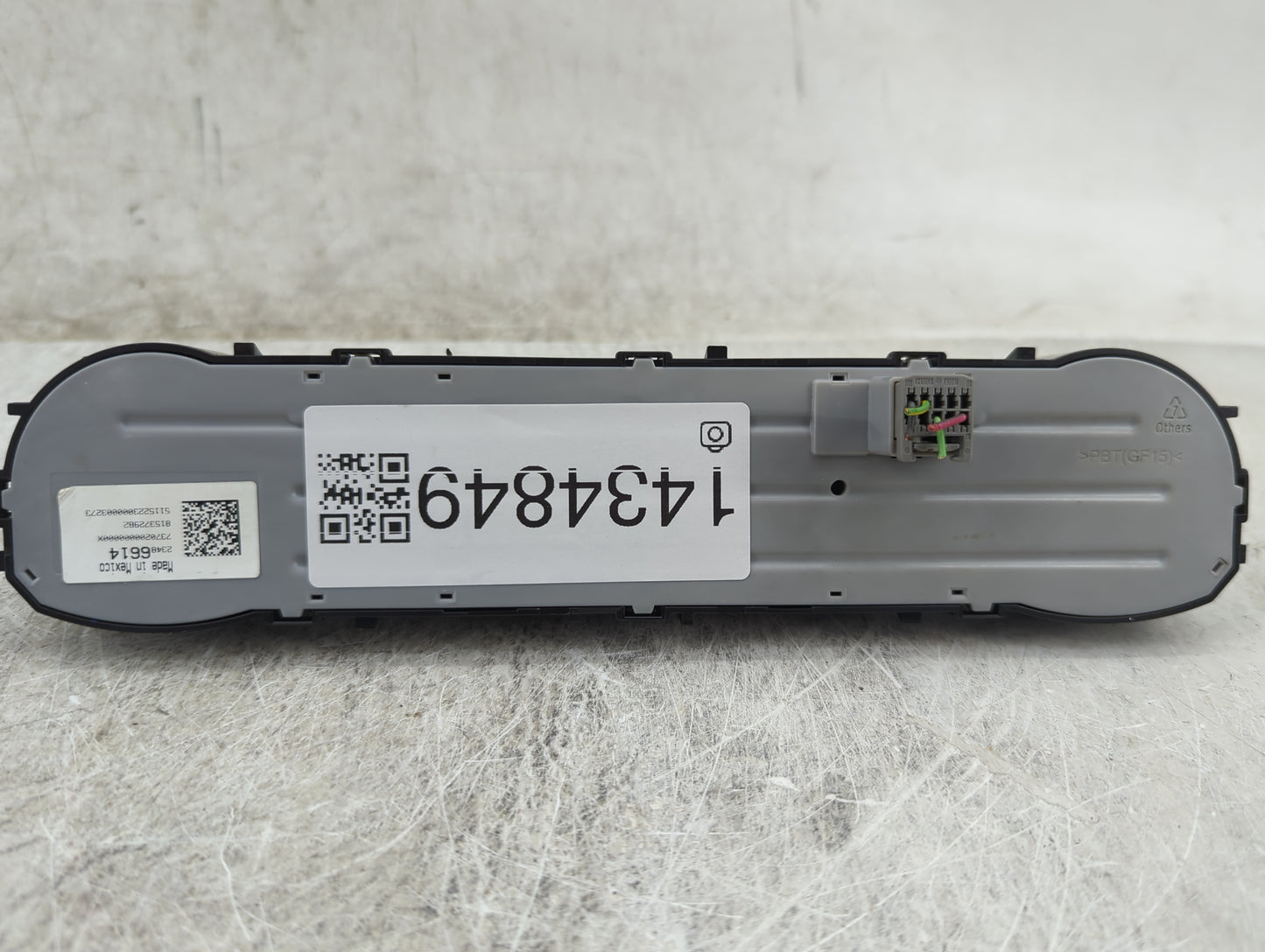 2014-2019 Chevrolet Silverado 1500 Climate Control Module Temperature AC/Heater Replacement P/N:23486614 Fits OEM Used Auto 
