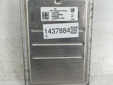 2014-2016 Chevrolet Silverado 1500 PCM Engine Control Computer ECU ECM PCU OEM P/N:12664768 12656993 Fits Fits 2014 2015 201