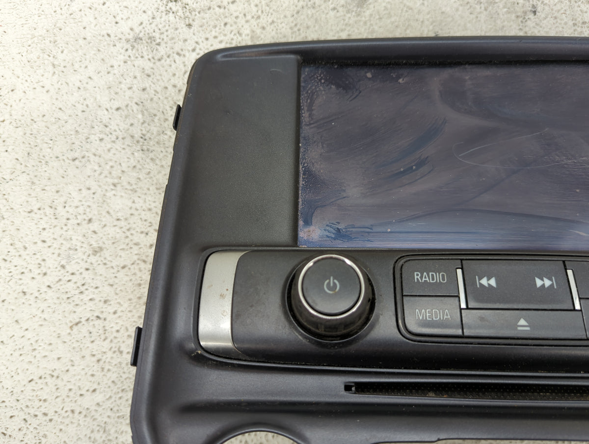 2015 Chevrolet Silverado 1500 Information Radio Display Screen Black - Oemusedautoparts1.com