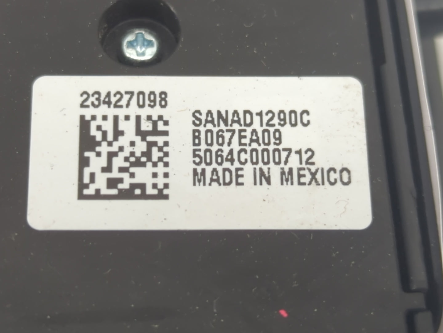 2014-2019 Chevrolet Silverado 1500 Master Power Window Switch Replacement Driver Side Left P/N:23427098 SANAD1290C Fits OEM 