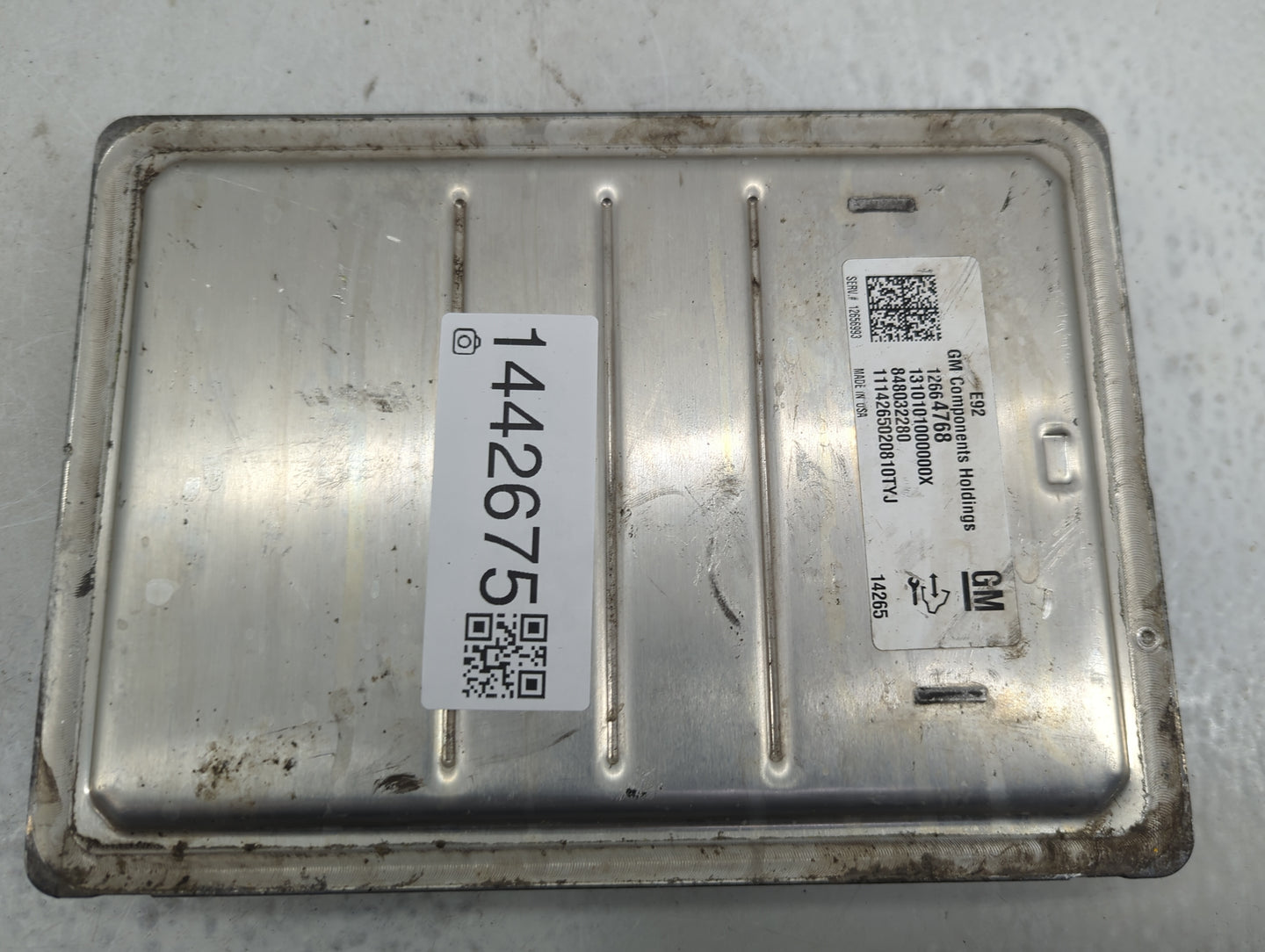 2014-2016 Chevrolet Silverado 1500 PCM Engine Control Computer ECU ECM PCU OEM P/N:12664768 12656993 Fits Fits 2014 2015 201