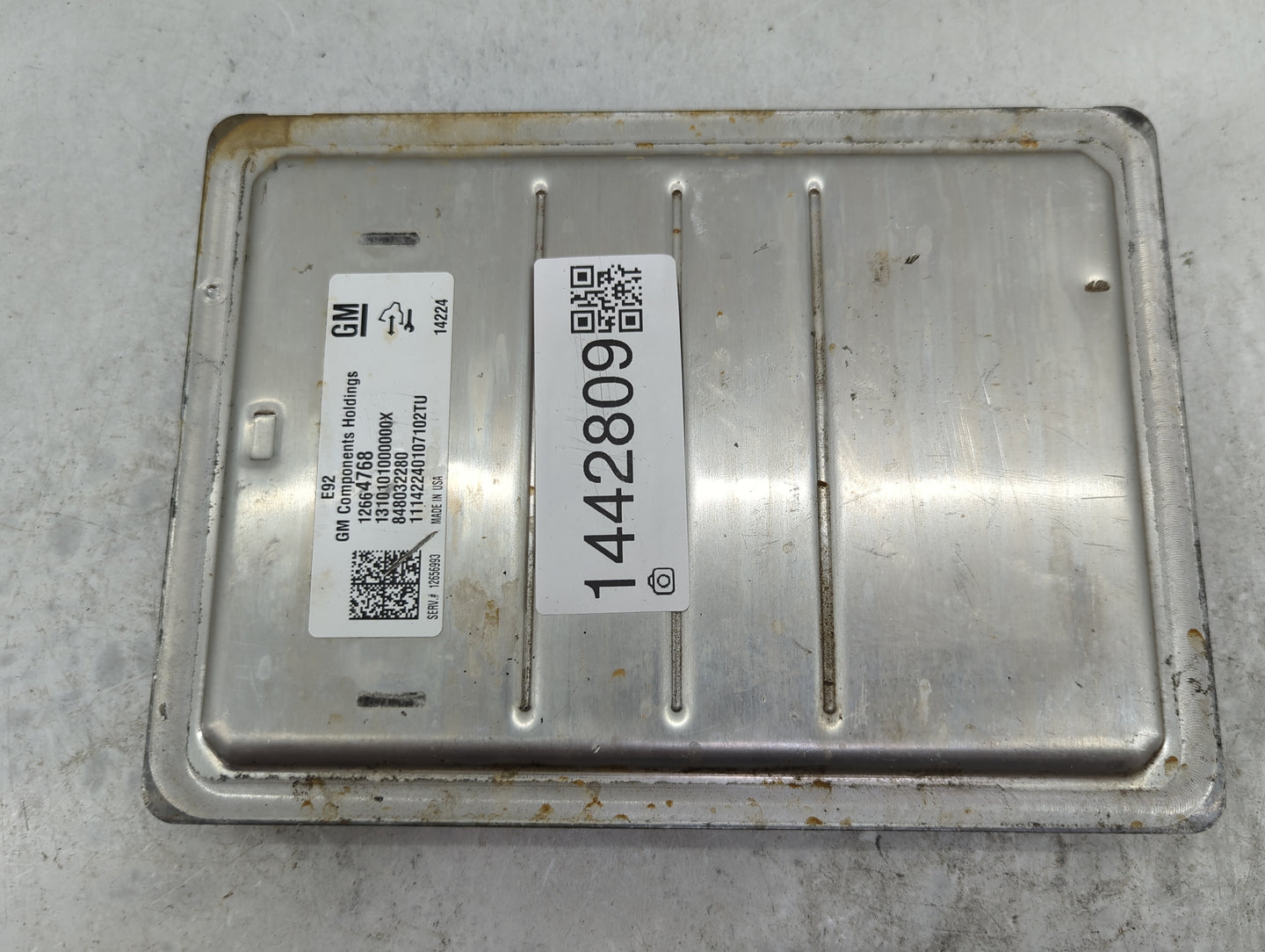 2014-2016 Chevrolet Silverado 1500 PCM Engine Control Computer ECU ECM PCU OEM P/N:12664768 12656993 Fits Fits 2014 2015 201
