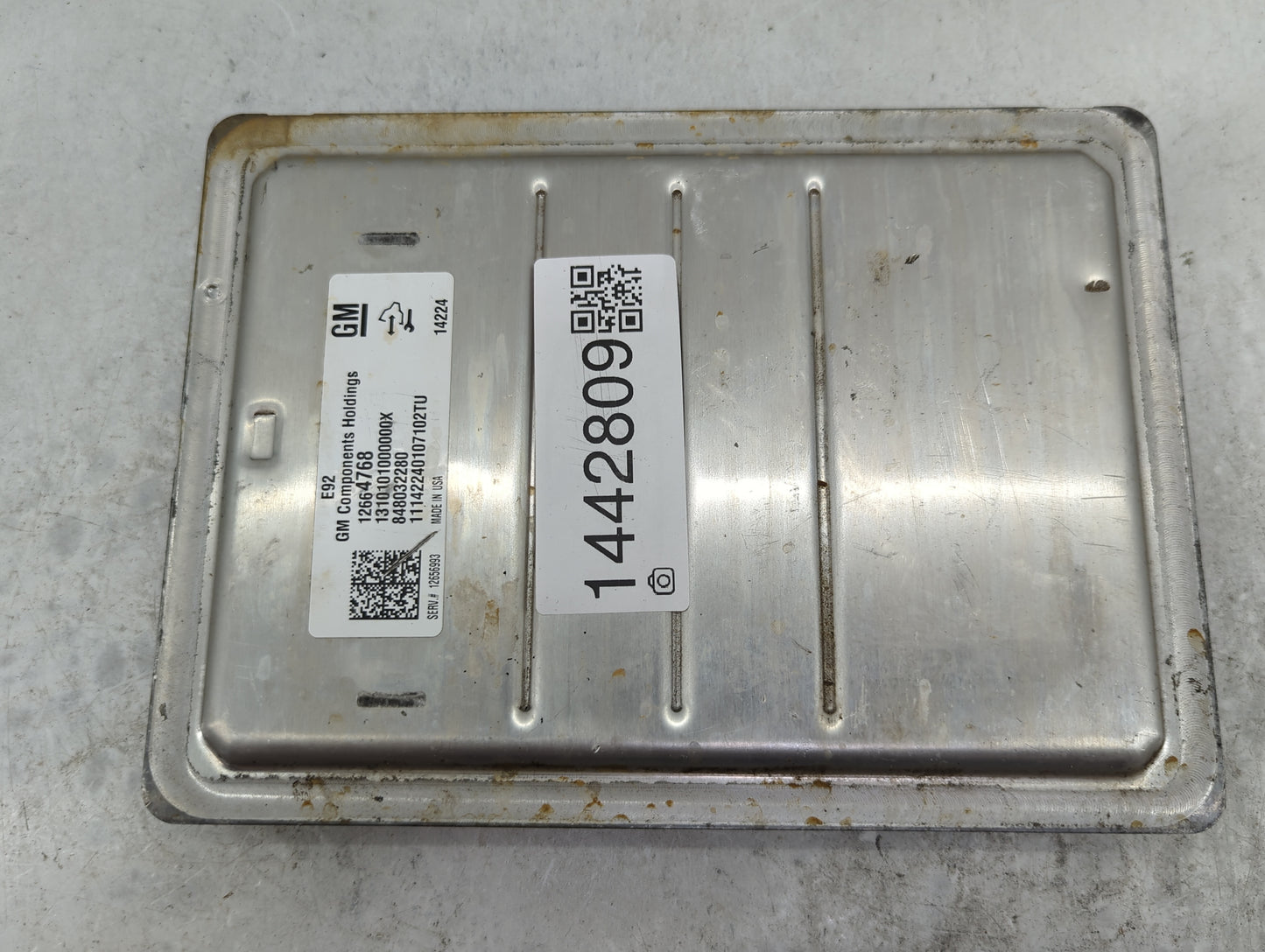 2014-2016 Chevrolet Silverado 1500 PCM Engine Control Computer ECU ECM PCU OEM P/N:12664768 12656993 Fits Fits 2014 2015 201