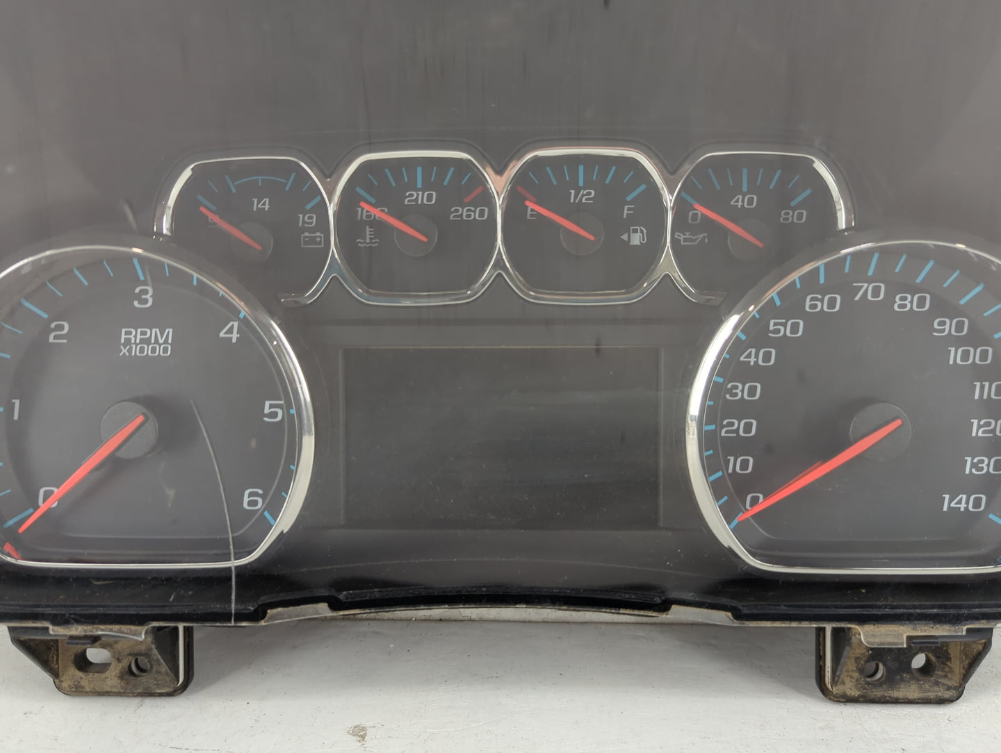 2014-2015 Chevrolet Silverado 1500 Instrument Cluster Speedometer Gauges P/N:23259635 Fits Fits 2014 2015 2017 2018 2019 OEM