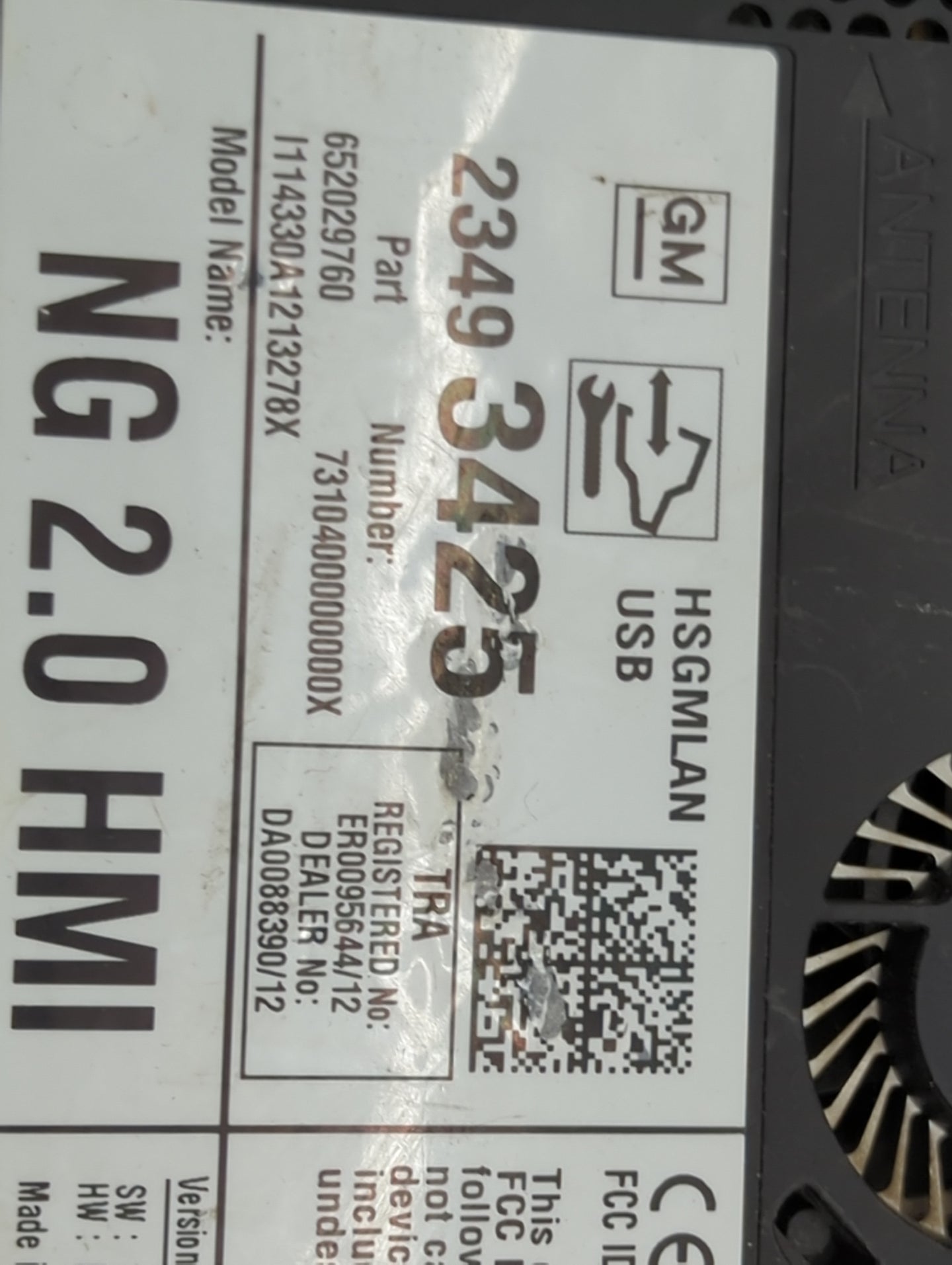2015-2016 Chevrolet Silverado 1500 Information-gps-tv Control Module - Oemusedautoparts1.com
