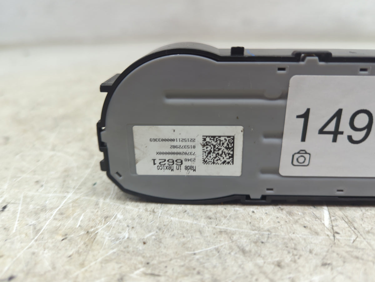 2014-2018 Chevrolet Silverado 1500 Climate Control Module Temperature AC/Heater Replacement P/N:23468621 737020000000X Fits 