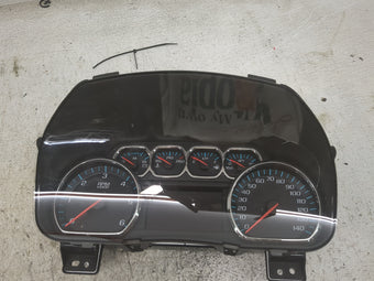 compare product 2014-2015 Chevrolet Silverado 1500 Instrument Cluster Speedometer Gauges P/N:23259635 1915153AG0X Miles: Fits OEM Used Auto Parts