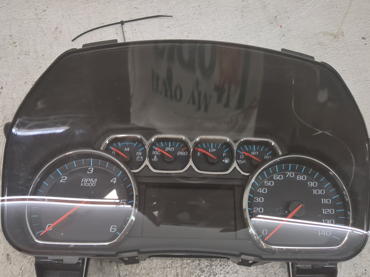 2014-2015 Chevrolet Silverado 1500 Instrument Cluster Speedometer Gauges P/N:23259635 1915153AG0X Miles: Fits OEM Used Auto 
