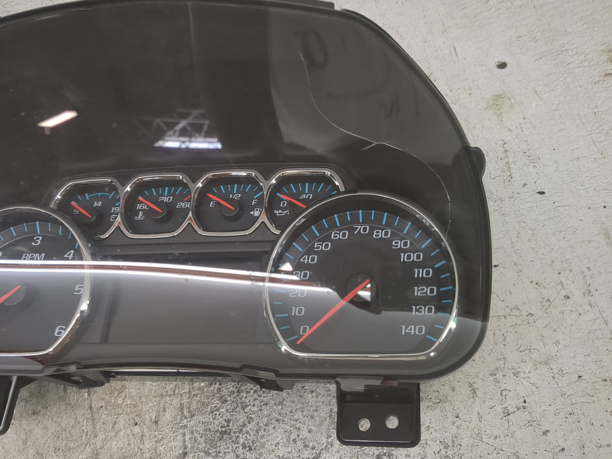 2014-2015 Chevrolet Silverado 1500 Instrument Cluster Speedometer Gauges P/N:23259635 1915153AG0X Miles: Fits OEM Used Auto 