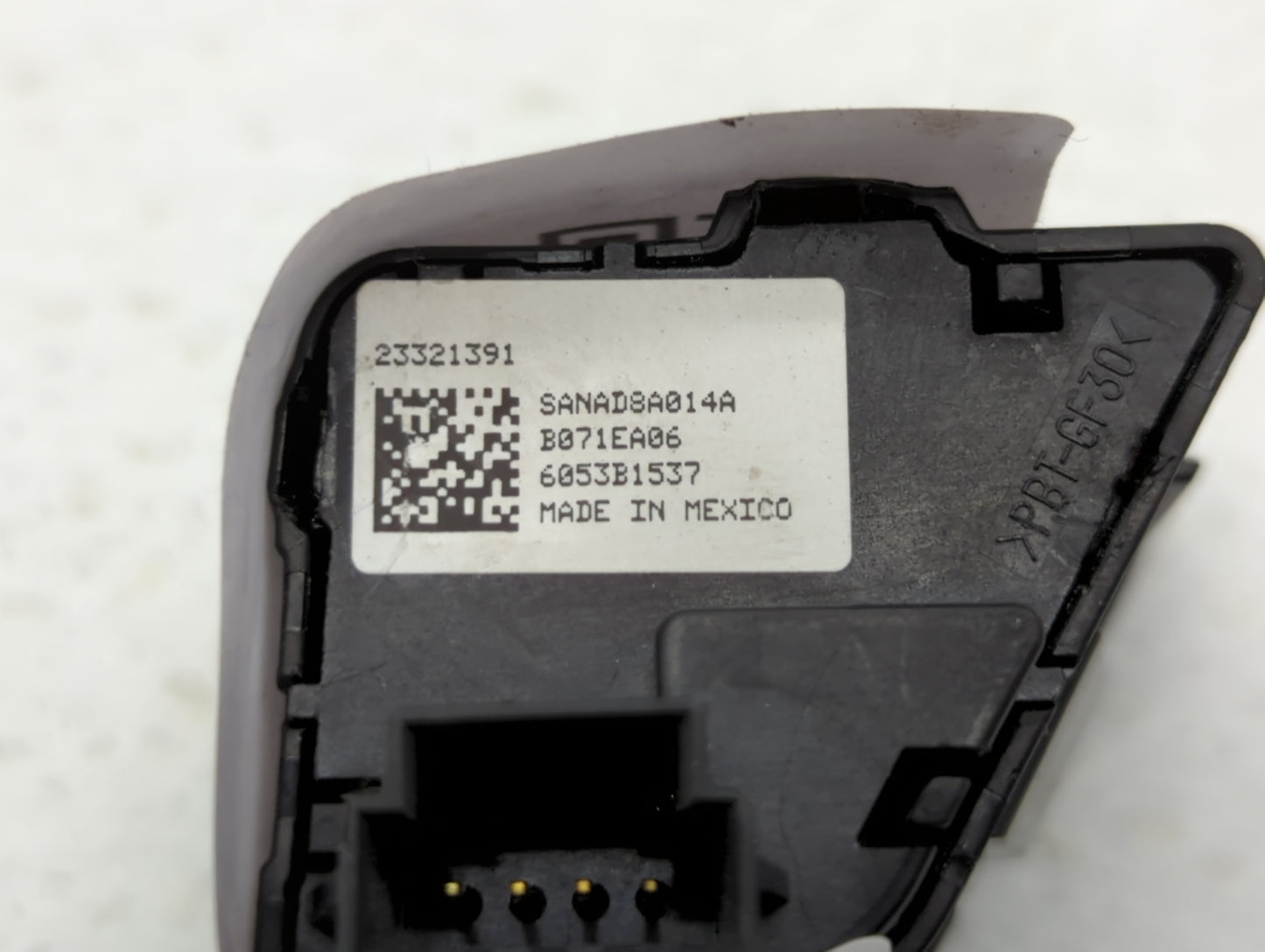 2015 Chevrolet Silverado 1500 Master Power Window Switch Replacement Driver Side Left P/N:23321391 Fits OEM Used Auto Parts 