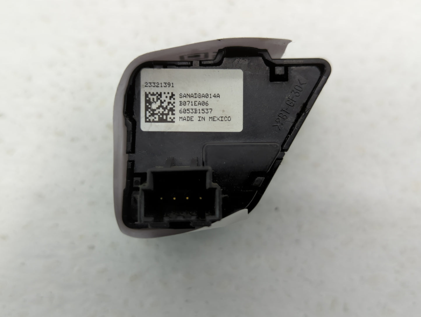2015 Chevrolet Silverado 1500 Master Power Window Switch Replacement Driver Side Left P/N:23321391 Fits OEM Used Auto Parts 