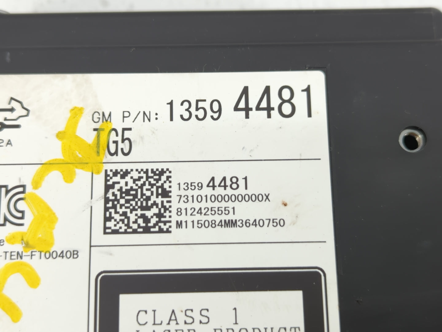 2015-2019 Chevrolet Silverado 1500 Radio AM FM Cd Player Receiver Replacement P/N:13594481 Fits Fits 2015 2016 2017 2018 201