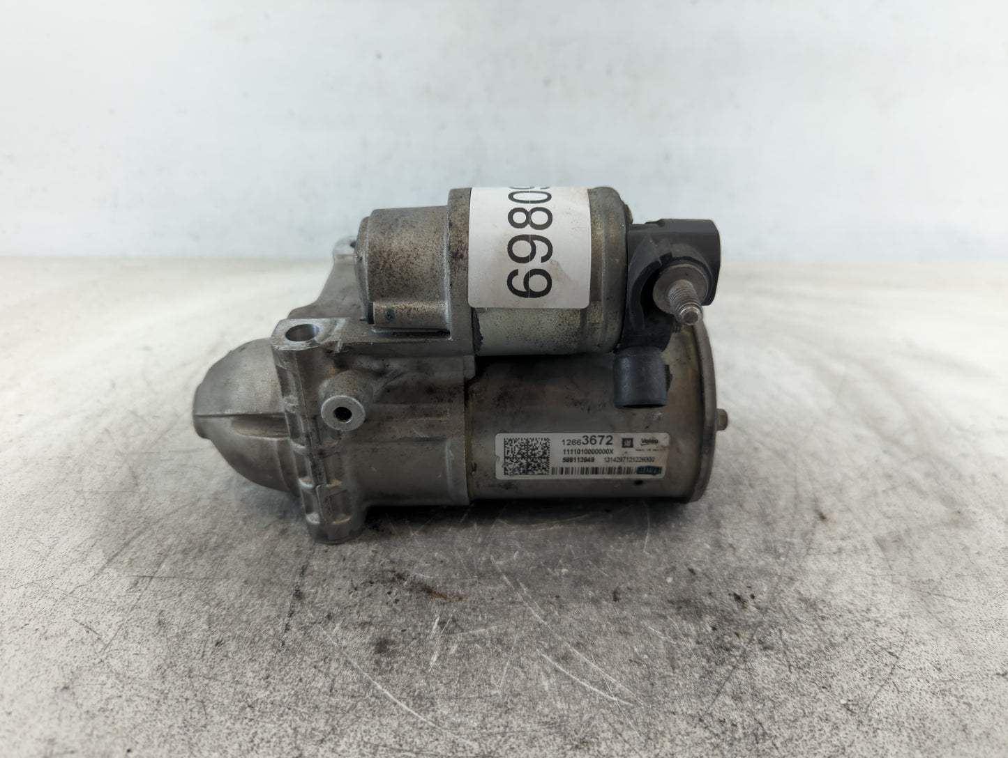 2014-2019 Chevrolet Silverado 1500 Car Starter Motor Solenoid OEM P/N:12663672 Fits Fits 2014 2015 2016 2017 2018 2019 2020 