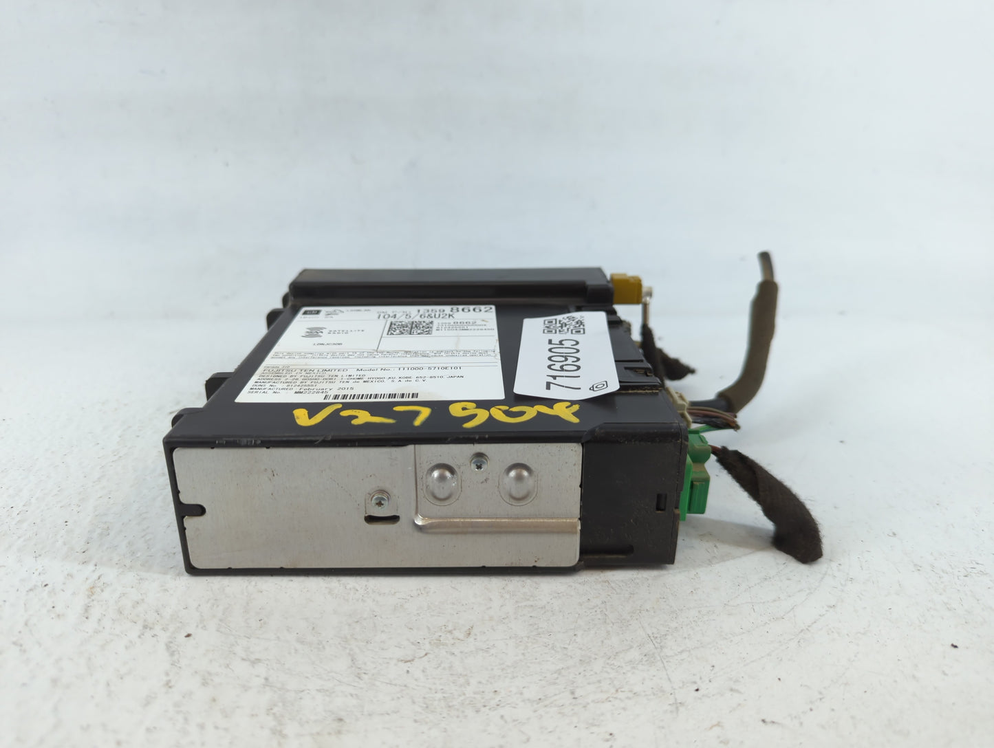 2015-2015 Chevrolet Silverado 1500 Am Fm Cd Player Radio Receiver - Oemusedautoparts1.com