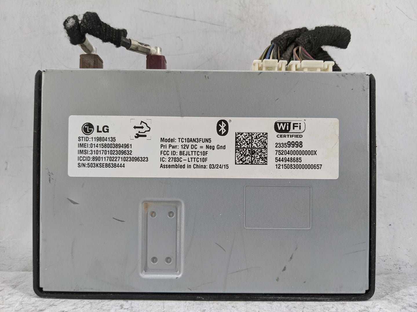 2016-2017 Chevrolet Silverado 2500 Telematics Control Module - Oemusedautoparts1.com