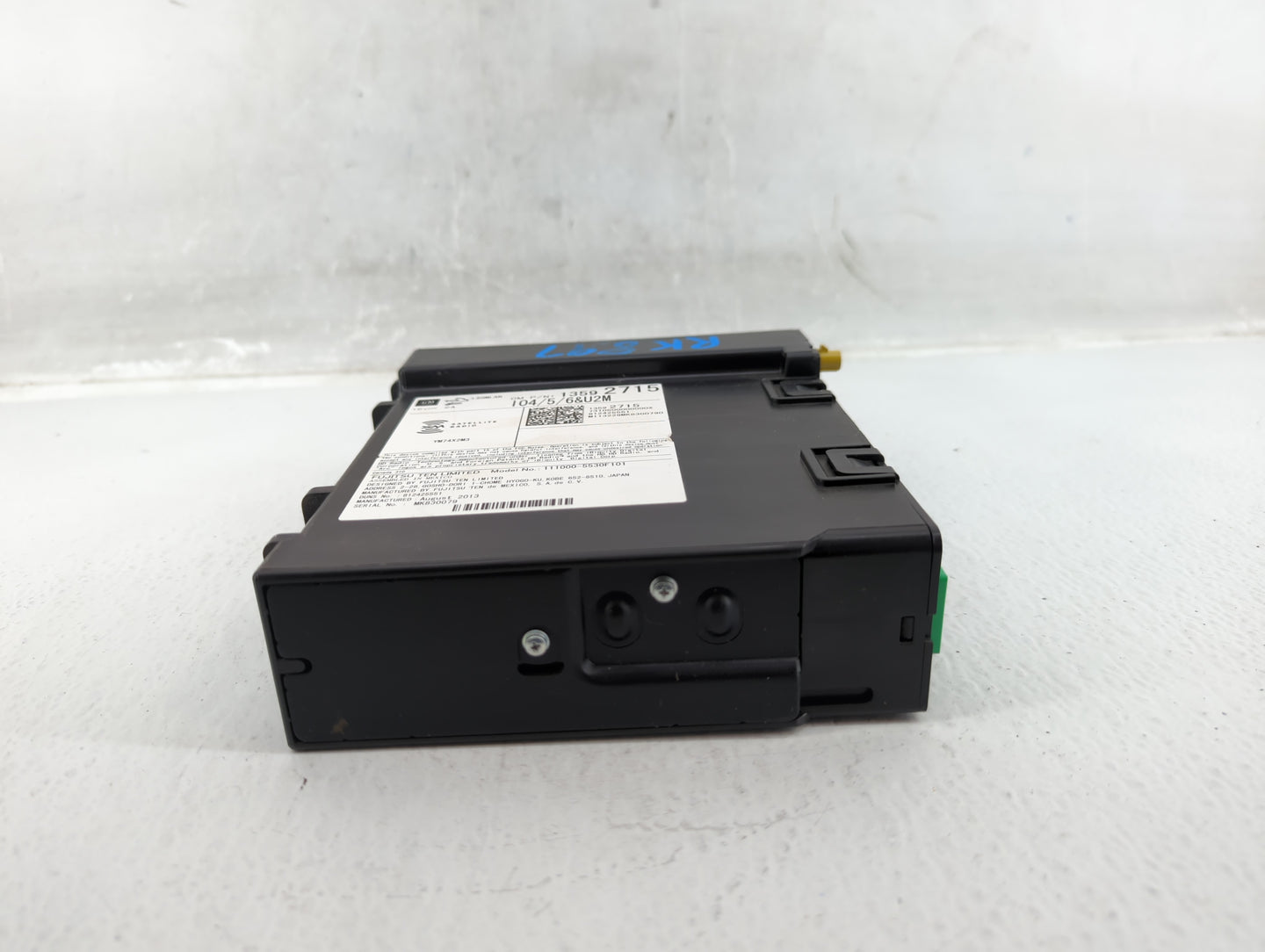 2015 Chevrolet Silverado 2500 Radio AM FM Cd Player Receiver Replacement P/N:13592715 Fits Fits 2013 2014 OEM Used Auto Part