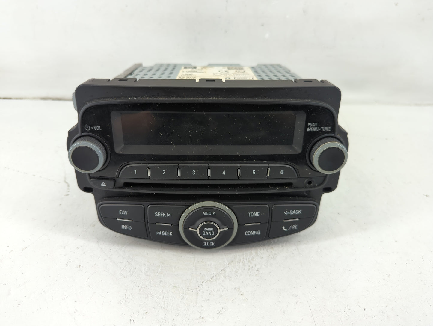2015-2016 Chevrolet Sonic Radio AM FM Cd Player Receiver Replacement P/N:94522488 Fits Fits 2015 2016 OEM Used Auto Parts - 