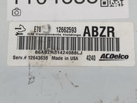 2012-2016 Chevrolet Sonic PCM Engine Control Computer ECU ECM PCU OEM P/N:12662593 Fits Fits 2011 2012 2013 2014 2015 2016 O