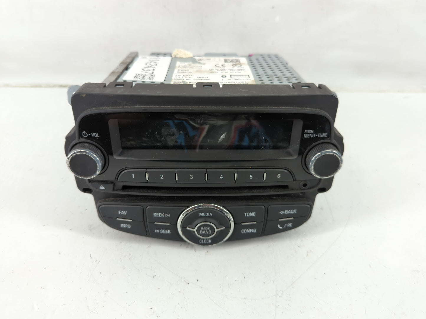 2015 Chevrolet Sonic Radio AM FM Cd Player Receiver Replacement Fits OEM Used Auto Parts - Oemusedautoparts1.com