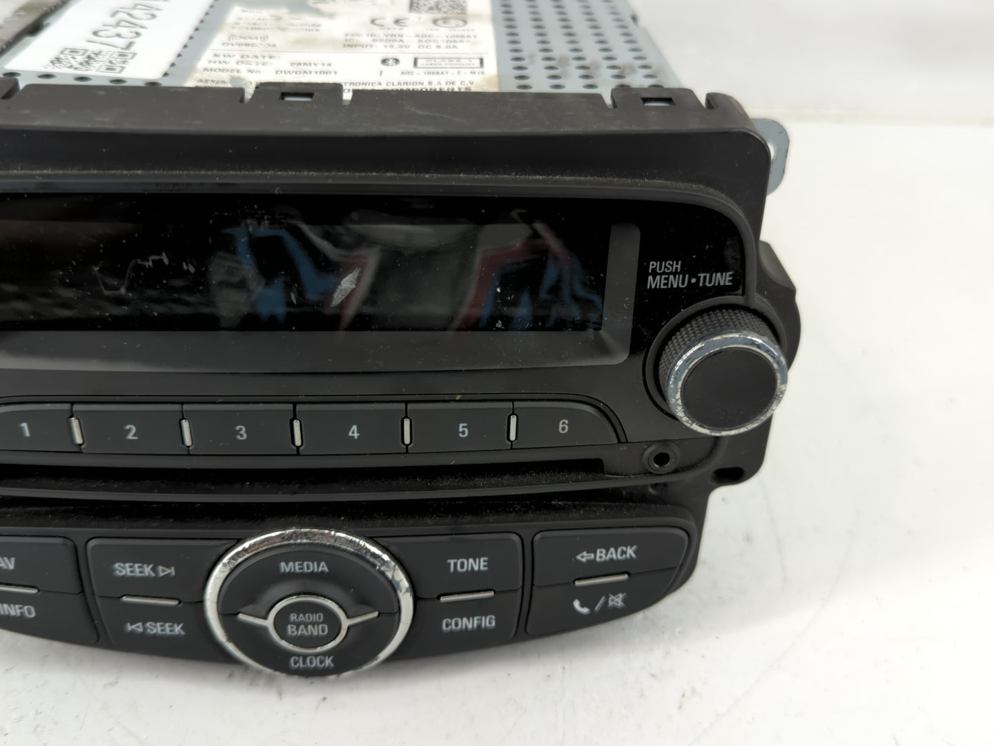 2015 Chevrolet Sonic Radio AM FM Cd Player Receiver Replacement Fits OEM Used Auto Parts - Oemusedautoparts1.com
