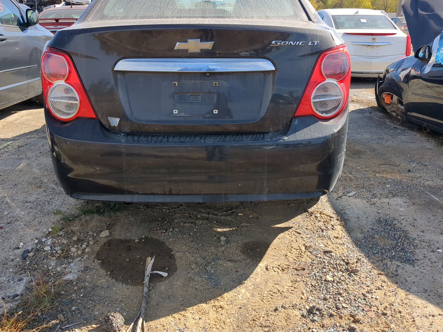 2012-2016 Chevrolet Sonic Rear Bumper Assembly Oem 1196348 - Oemusedautoparts1.com