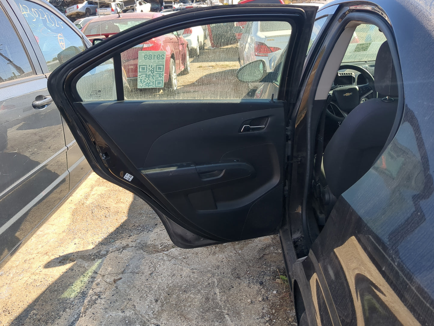 2012-2019 Chevrolet Sonic Driver Rear Door Oem 1196376 - Oemusedautoparts1.com