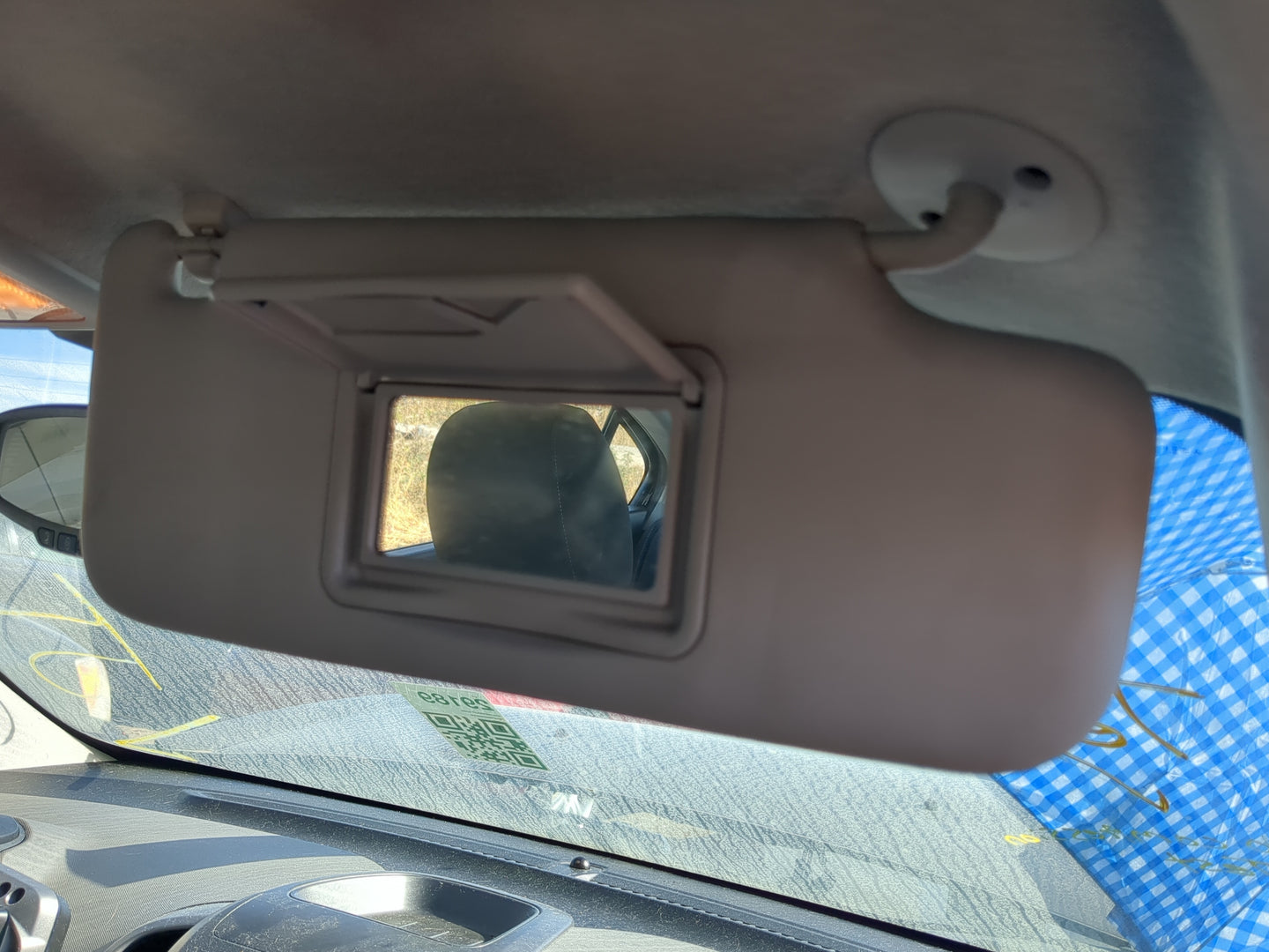 2012-2019 Chevrolet Sonic Sun Visor Shade Replacement Passenger Right Mirror Fits Fits 2012 2013 2014 2015 2016 2017 2018 20