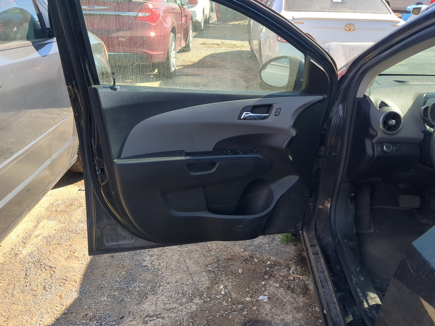 2015 Chevrolet Sonic Front Left Driver Interior Door Panel Trim - Oemusedautoparts1.com