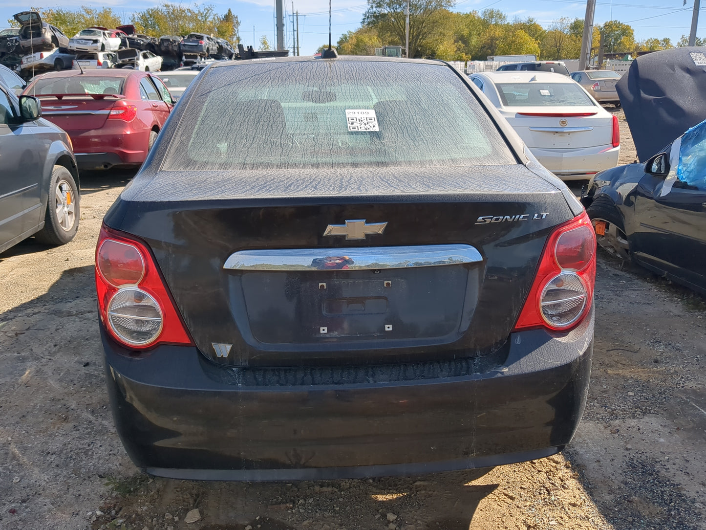 2012-2018 Chevrolet Sonic Trunk/decklid/hatch/tailgate Oem - Oemusedautoparts1.com