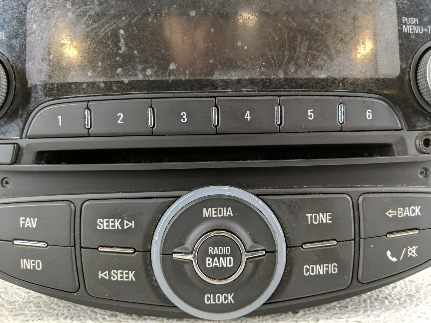 2015 Chevrolet Sonic Radio AM FM Cd Player Receiver Replacement P/N:4533602 Fits OEM Used Auto Parts - Oemusedautoparts1.com