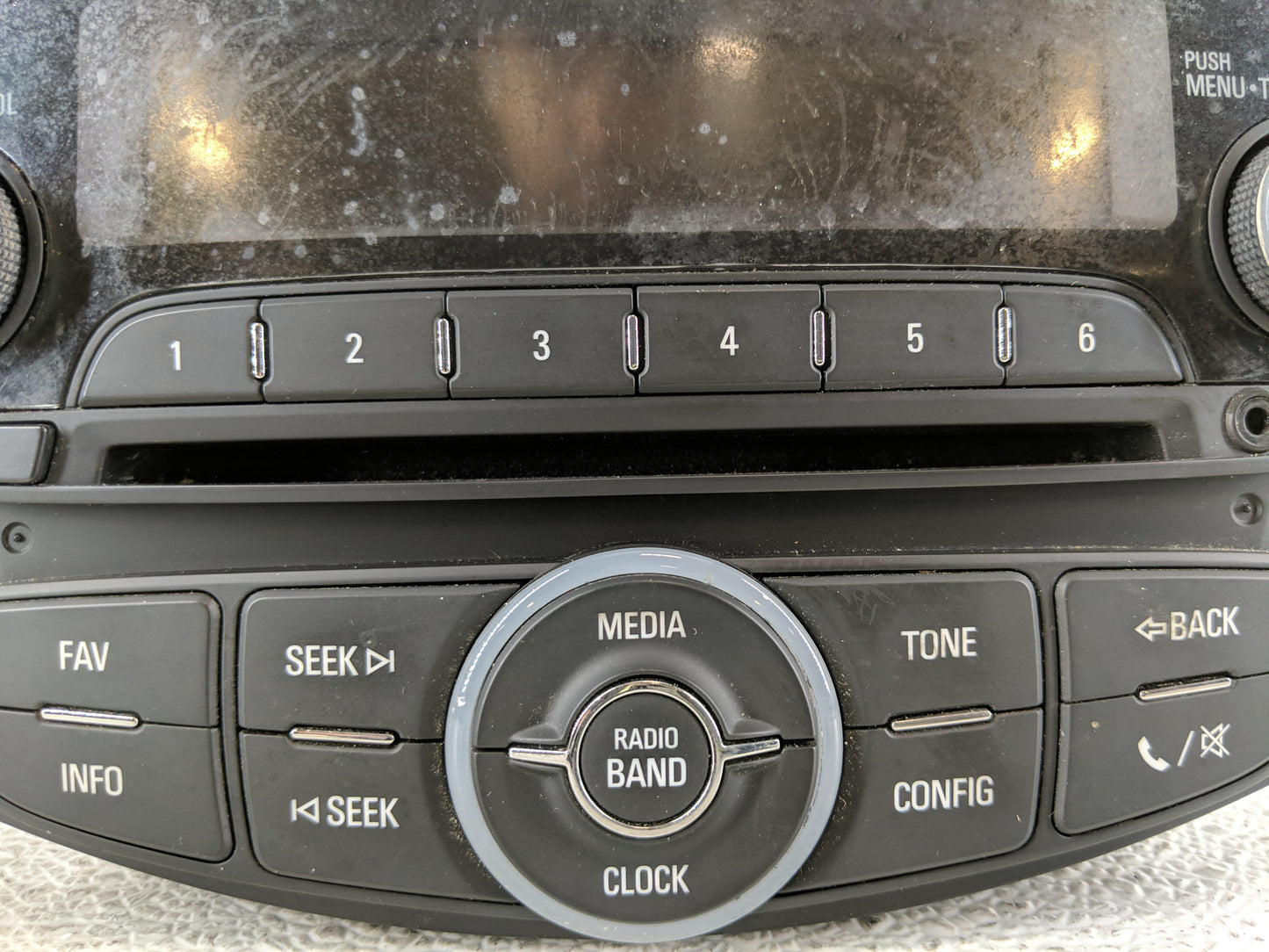 2015 Chevrolet Sonic Radio AM FM Cd Player Receiver Replacement P/N:4533602 Fits OEM Used Auto Parts - Oemusedautoparts1.com