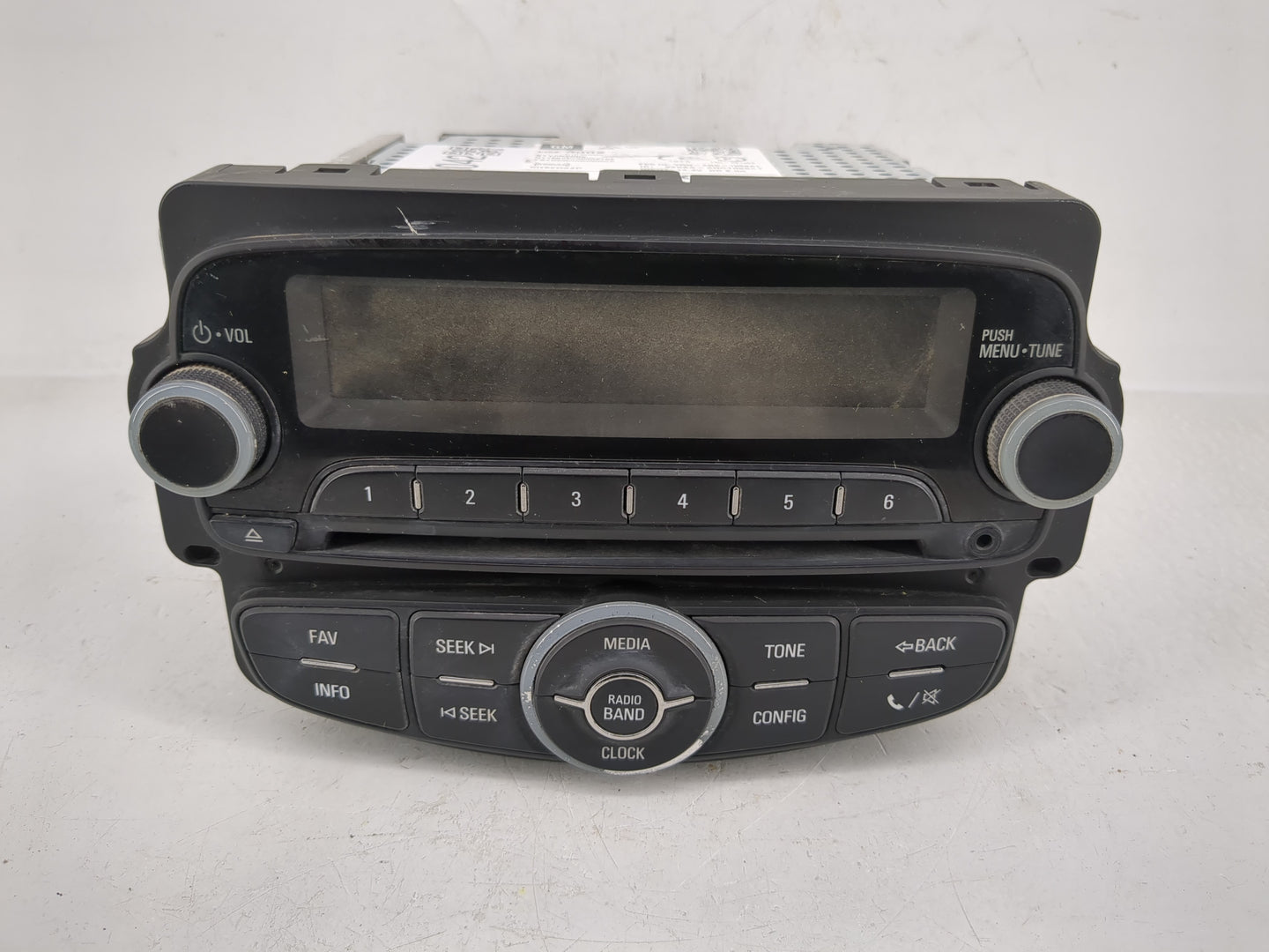 2015 Chevrolet Sonic Radio AM FM Cd Player Receiver Replacement P/N:94533602 Fits OEM Used Auto Parts - Oemusedautoparts1.co