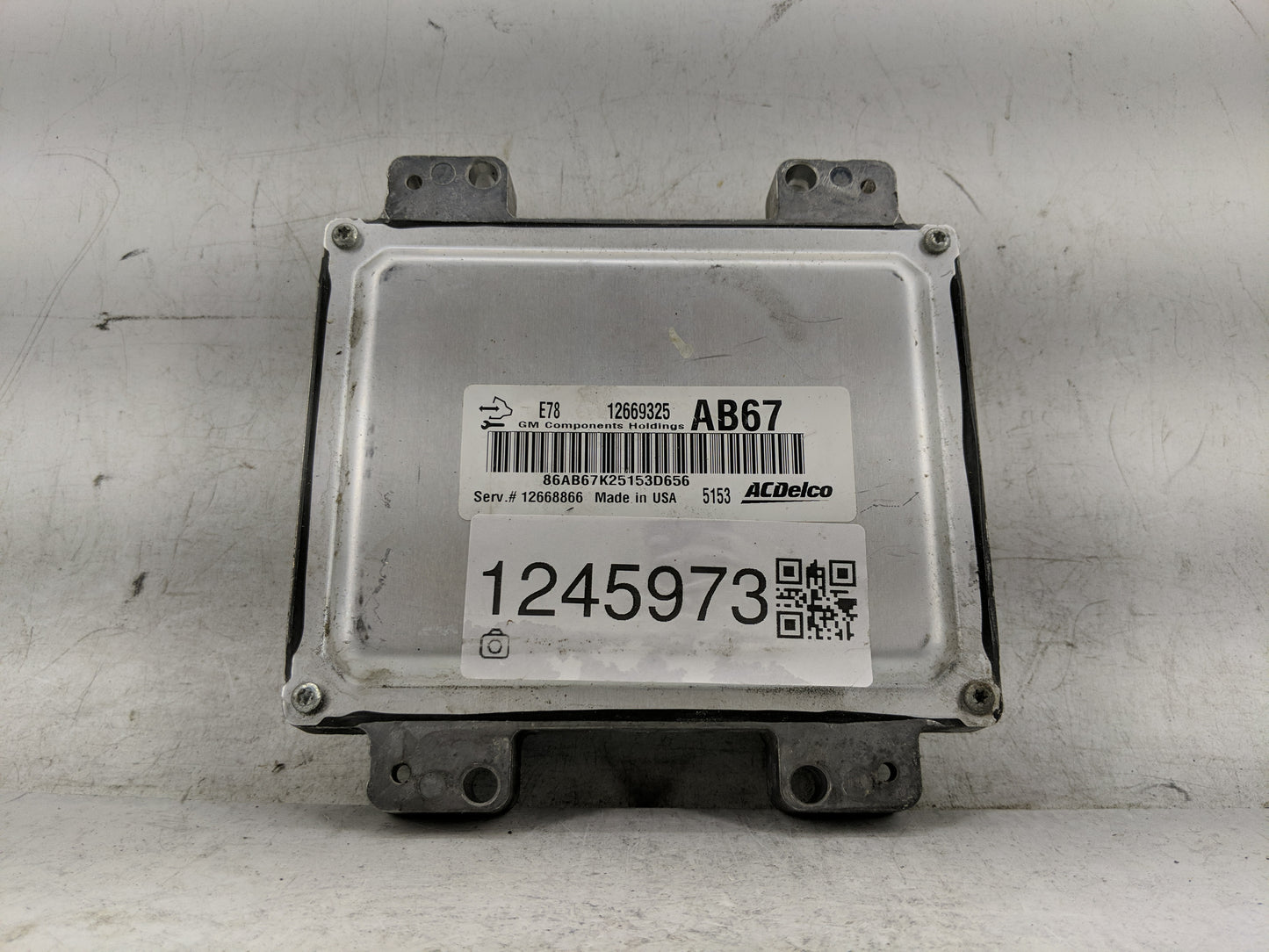 2012-2016 Chevrolet Sonic PCM Engine Control Computer ECU ECM PCU OEM Fits Fits 2011 2012 2013 2014 2015 2016 OEM Used Auto 