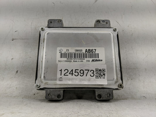 2012-2016 Chevrolet Sonic PCM Engine Control Computer ECU ECM PCU OEM Fits Fits 2011 2012 2013 2014 2015 2016 OEM Used Auto 