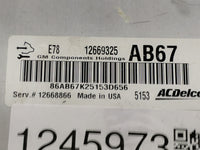 2012-2016 Chevrolet Sonic PCM Engine Control Computer ECU ECM PCU OEM Fits Fits 2011 2012 2013 2014 2015 2016 OEM Used Auto 