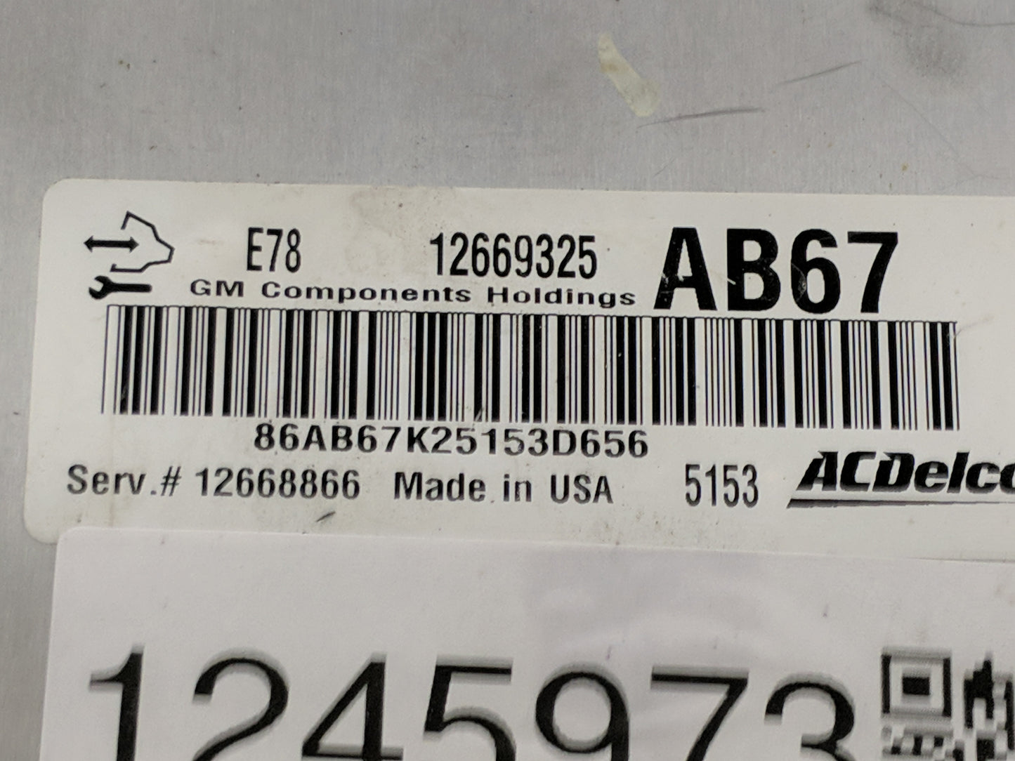2012-2016 Chevrolet Sonic PCM Engine Control Computer ECU ECM PCU OEM Fits Fits 2011 2012 2013 2014 2015 2016 OEM Used Auto 