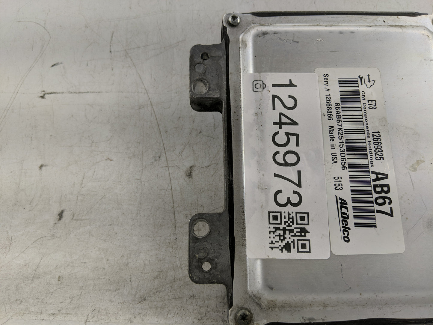 2012-2016 Chevrolet Sonic PCM Engine Control Computer ECU ECM PCU OEM Fits Fits 2011 2012 2013 2014 2015 2016 OEM Used Auto 