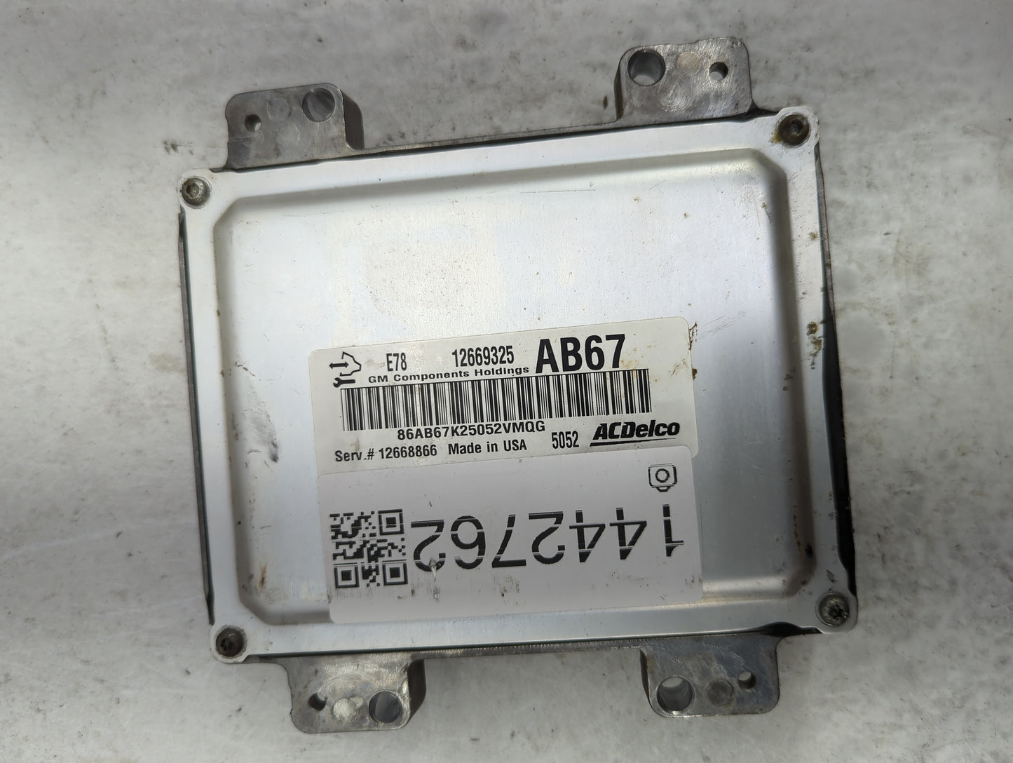 2012-2016 Chevrolet Sonic PCM Engine Control Computer ECU ECM PCU OEM P/N:12669325 12668866 Fits OEM Used Auto Parts - Oemus