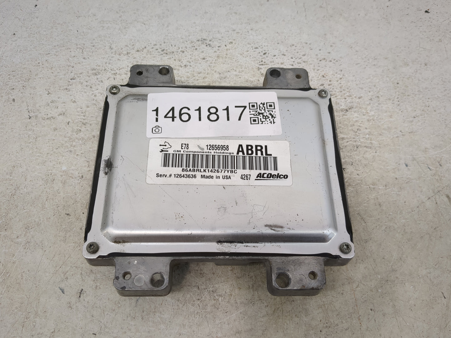 2012-2016 Chevrolet Sonic PCM Engine Control Computer ECU ECM PCU OEM P/N:12656958 Fits Fits 2011 2012 2013 2014 2015 2016 O