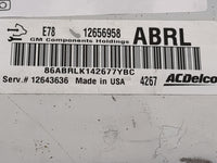 2012-2016 Chevrolet Sonic PCM Engine Control Computer ECU ECM PCU OEM P/N:12656958 Fits Fits 2011 2012 2013 2014 2015 2016 O