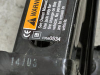 2015 Chevrolet Sonic Spare Scissor Car Jack Black - Oemusedautoparts1.com