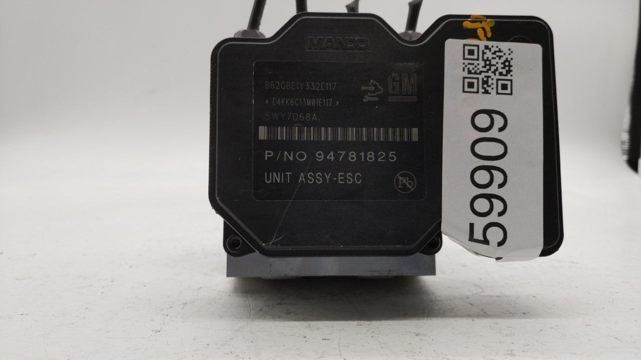 2015-2016 Chevrolet Sonic ABS Pump Control Module Replacement P/N:94781825 Fits Fits 2015 2016 OEM Used Auto Parts - Oemused
