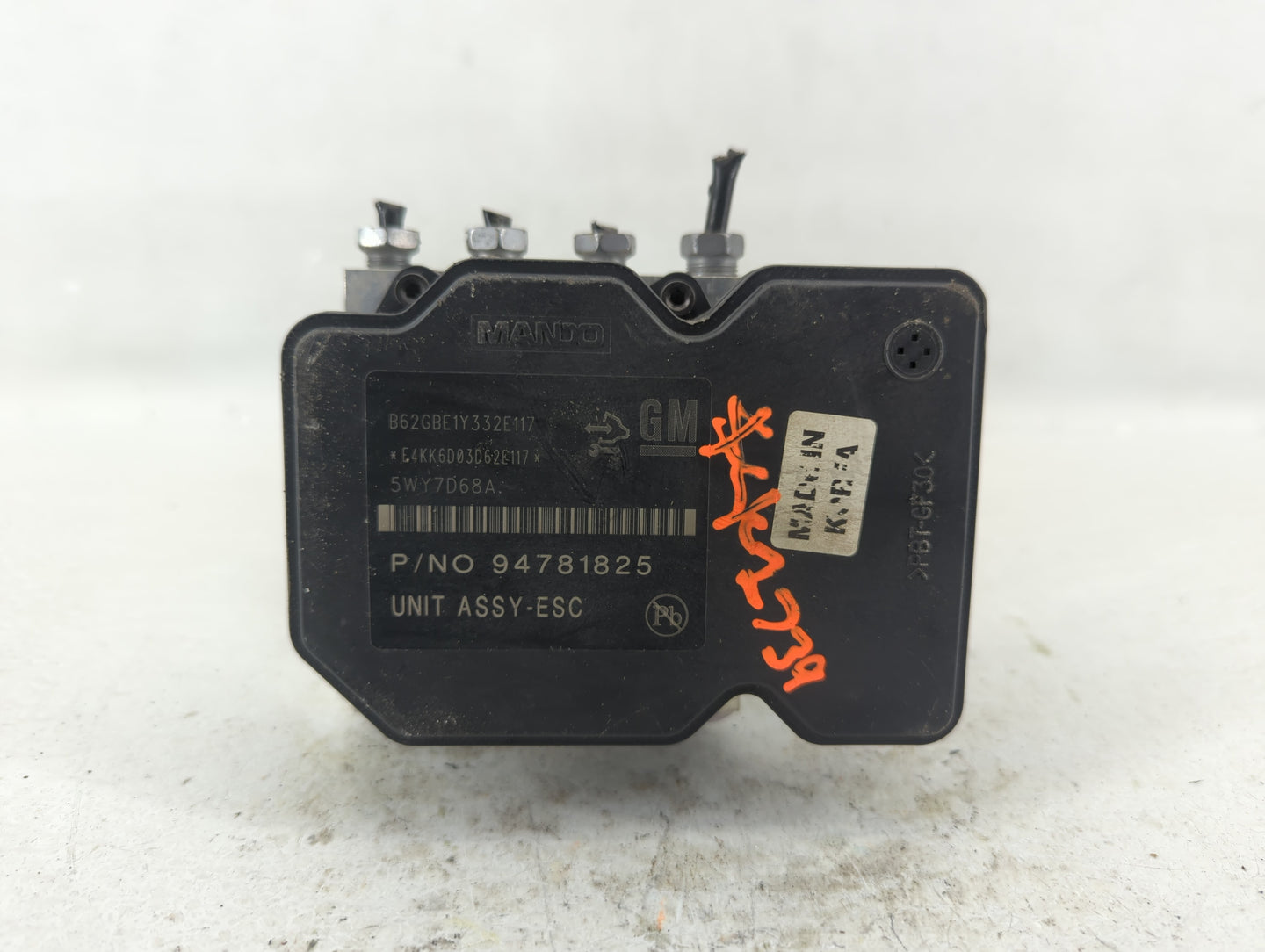 2015-2016 Chevrolet Sonic ABS Pump Control Module Replacement P/N:94781825 Fits Fits 2015 2016 OEM Used Auto Parts - Oemused