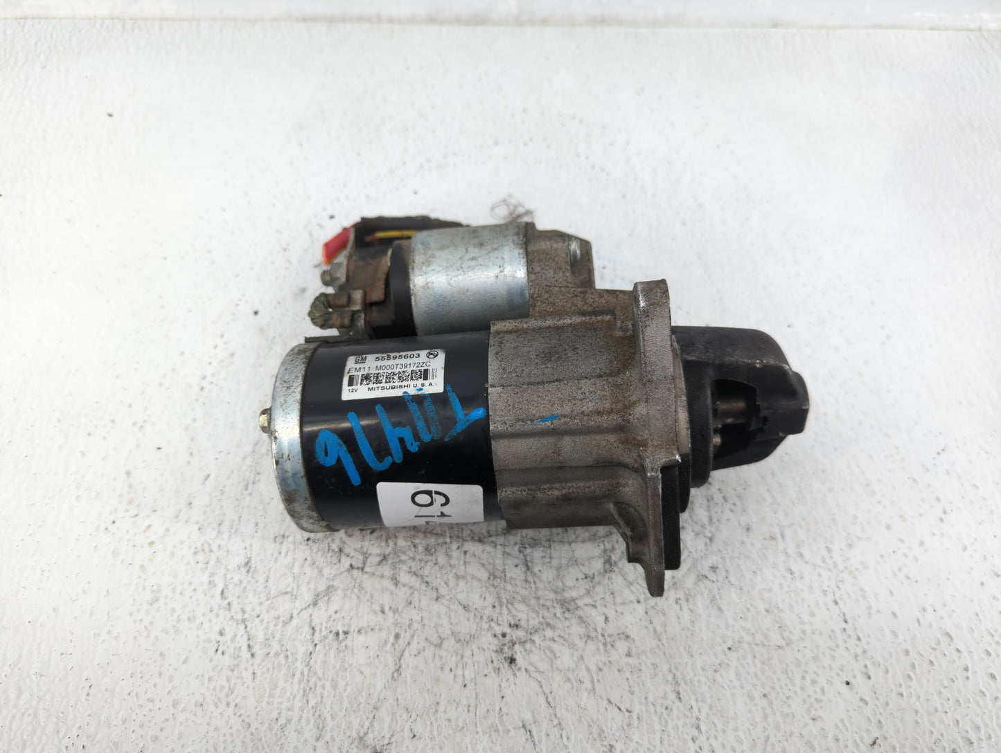 2012-2019 Chevrolet Sonic Car Starter Motor Solenoid OEM P/N:M000T39172ZC 55595603 Fits OEM Used Auto Parts - Oemusedautopar